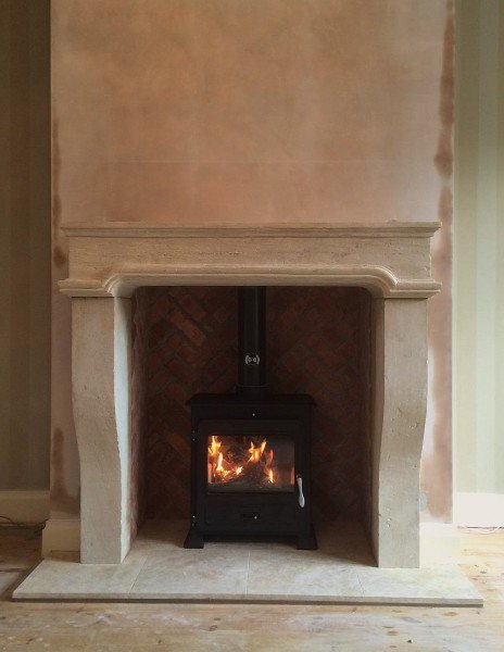 Stone Fireplace Wells Reclamation