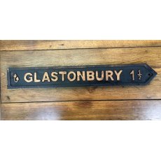 Wooden Sign (Glastonbury)