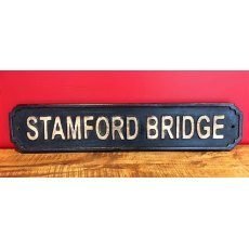 Wooden Sign (Stamford Bridge)