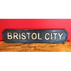 Wooden Sign (Bristol City)