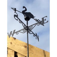 Black Weathervane (Swan)