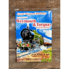 GWR Weymouth & Torquay Metal Sign