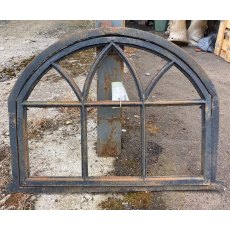 Arched Cast Iron Opening Window Frame