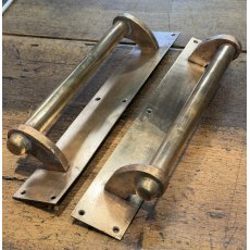Reclaimed Large Bronze Door Pull Handles Reclaimed Large Bronze Door Pull Handles