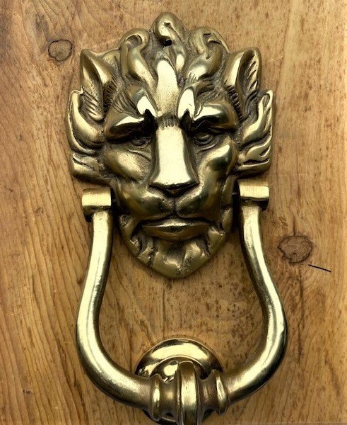 Wells Reclamation Downing Street Lion Door Knocker (Large)