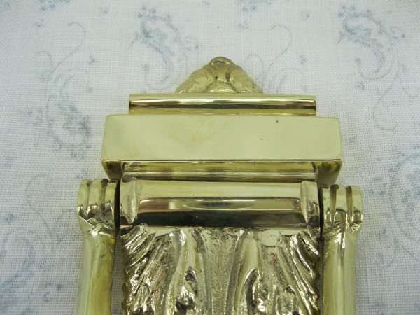 Acanthus Door Knocker (Brass)