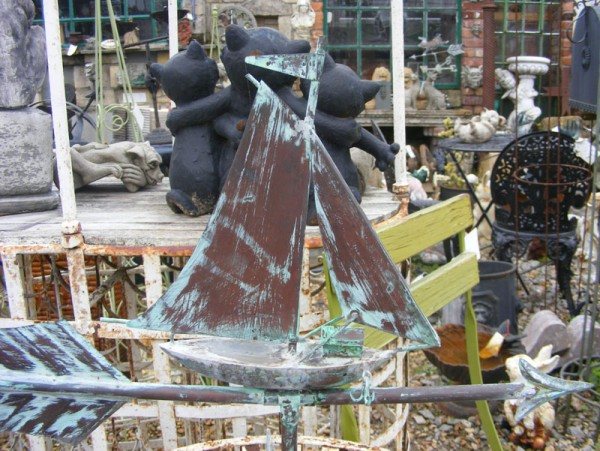Sailboat Weathervane