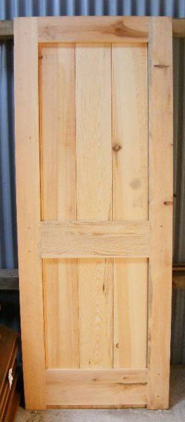 Wells Reclamation Framed Plank Door