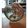 Wells Reclamation Hand Carved Wooden Mermaid (Small)