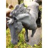 Wells Reclamation Cast Iron Horse Statue (Galloping)