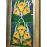 Wells Reclamation Fireplace Tile Set (Yellow Flowers)