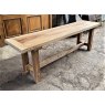 Wells Reclamation Rustic Oak Table (2.4m x 0.6m)