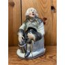 Wells Reclamation Antique 19th Century Staffordshire 'Night Watchman' Figure