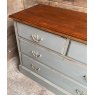 Victorian 19th Century Painted Mahogany Chest Of Drawers