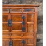 Fantastic Vintage Oriental Export Elm Pantry Cupboard