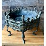 Fabulous 18th Century Metal Eastern Censer Or Pot Stand