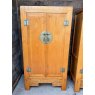 Fabulous Pair Of Chinese Elm Marriage Wardrobes