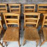 Fantastic Victorian Elm Chapel Chairs