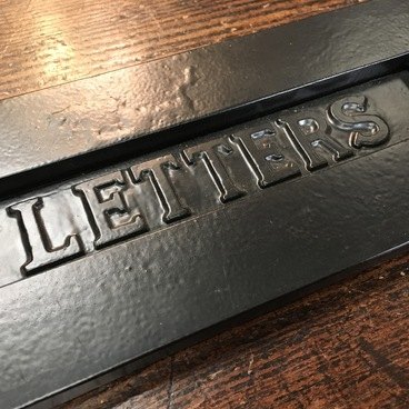 Letter Plates