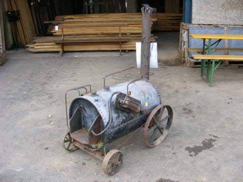 Stephenson's Rocket in miniature.