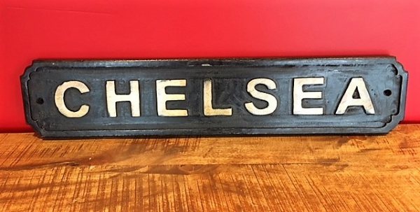 Chelsea sign - Wells Reclamation