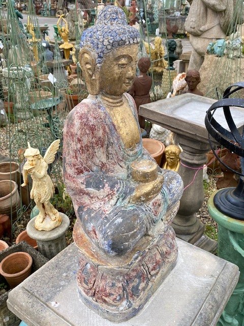 garden buddha statue - Wells Reclamation