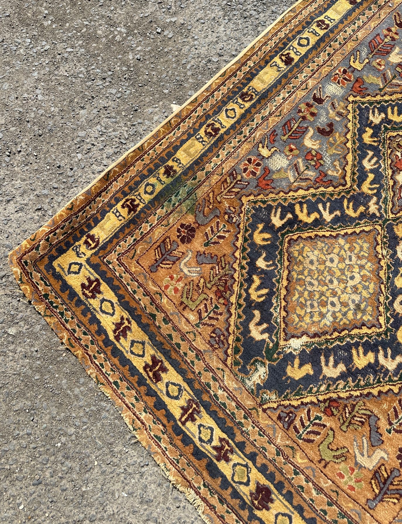 Reclamation Rugs antique rug - Wells Reclamation