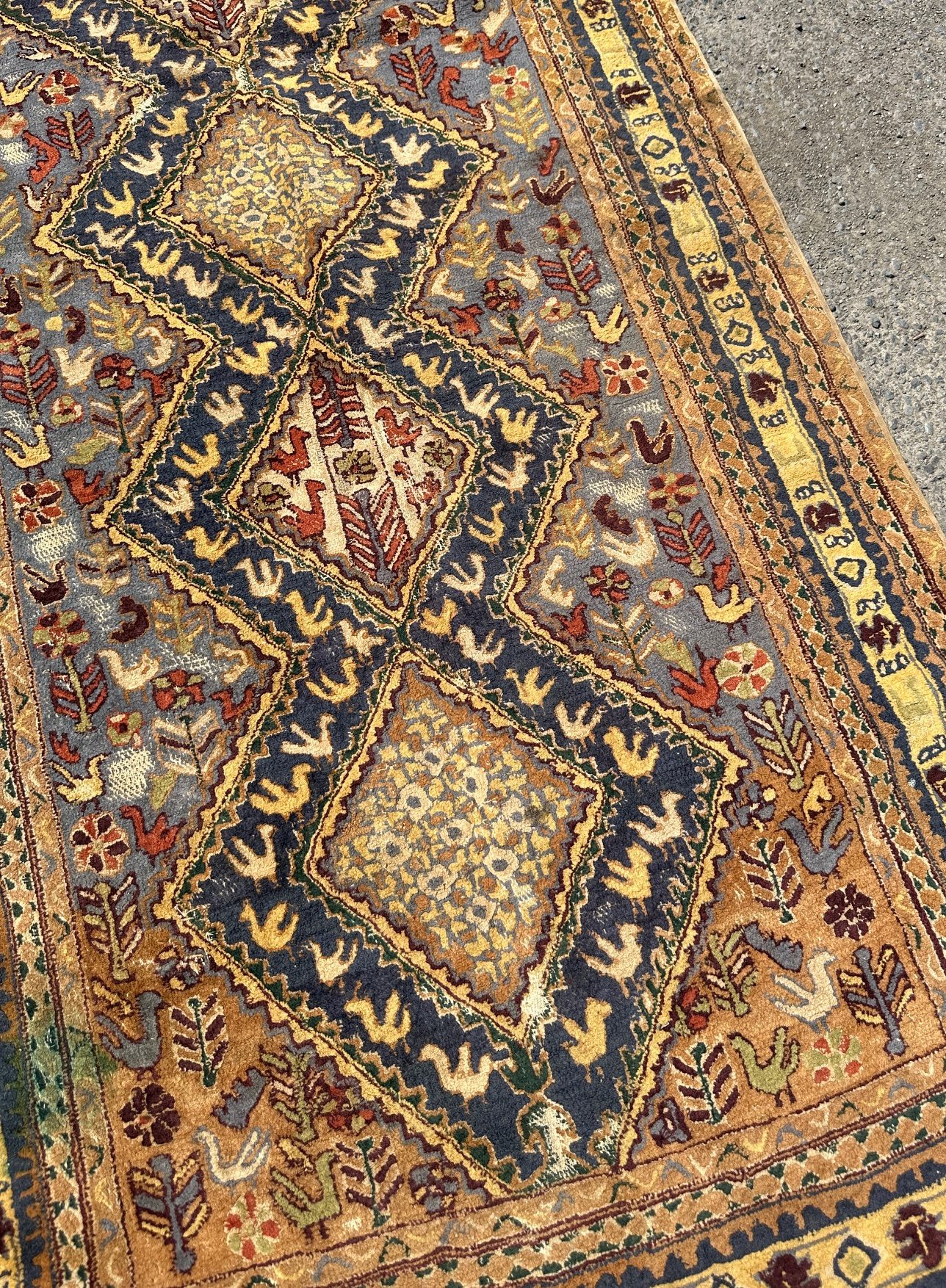 Reclamation Rugs antique rug - Wells Reclamation