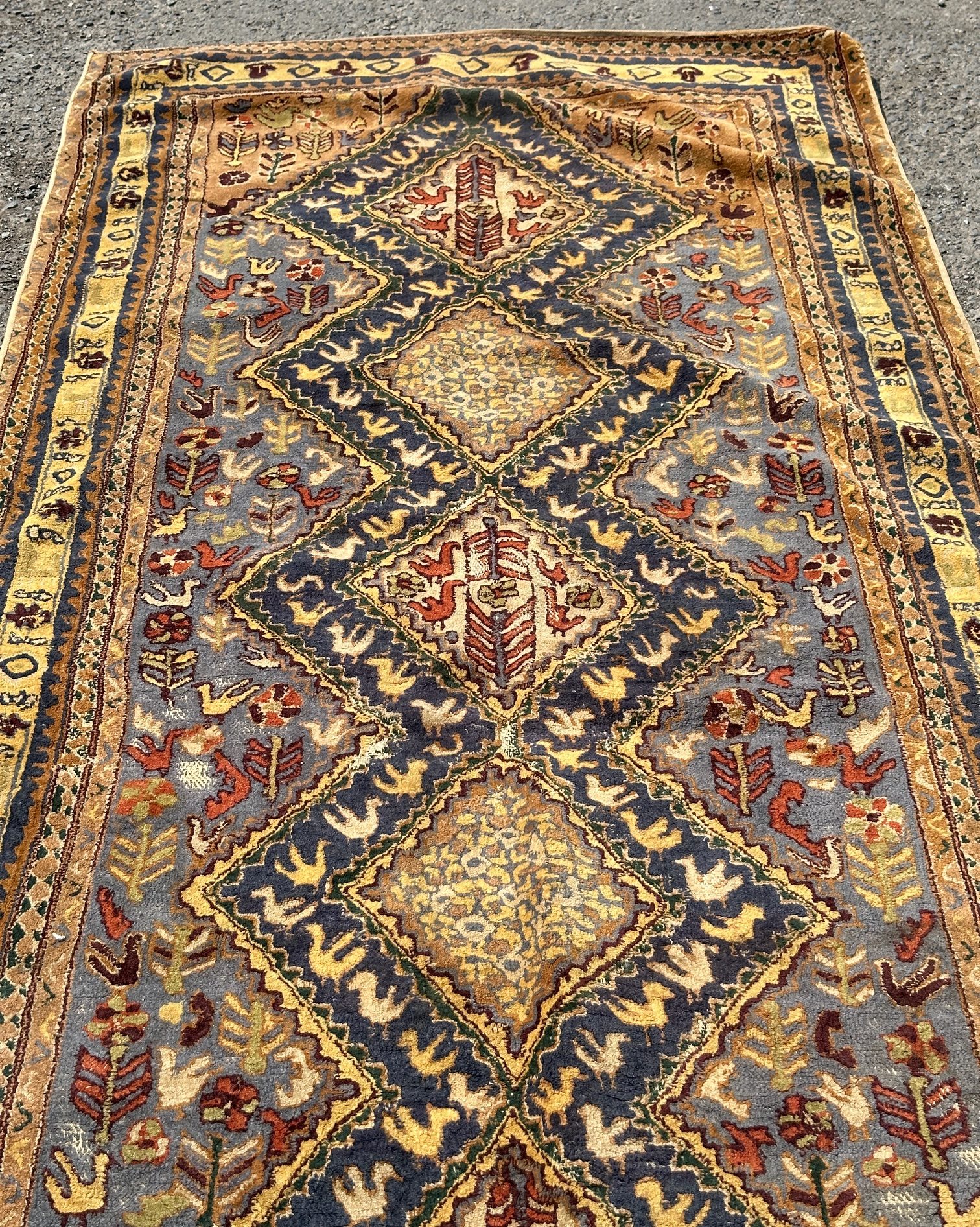 Reclamation Rugs antique rug - Wells Reclamation