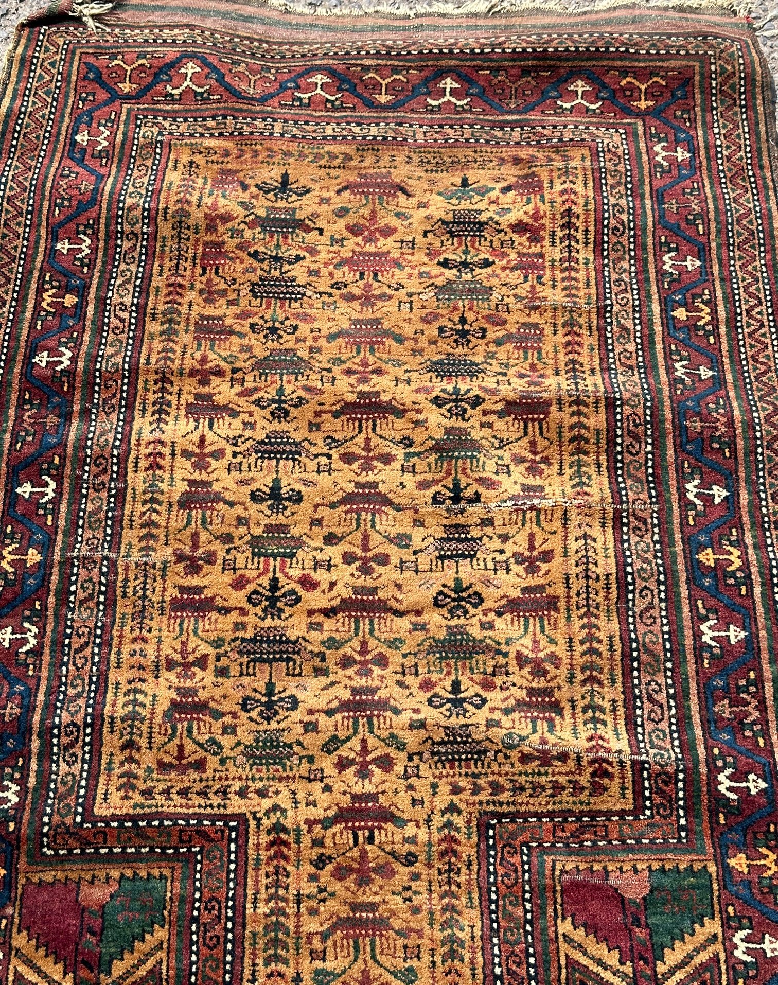Reclamation Rugs antique rug - Wells Reclamation