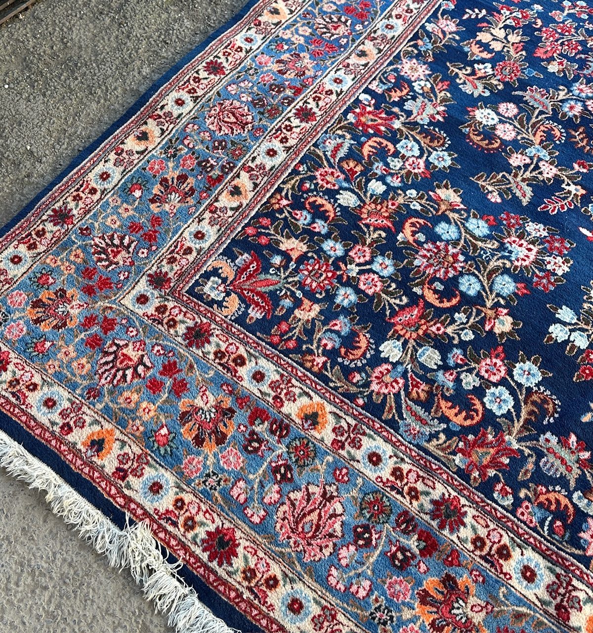 Reclamation Rugs antique large rug - Wells Reclamation