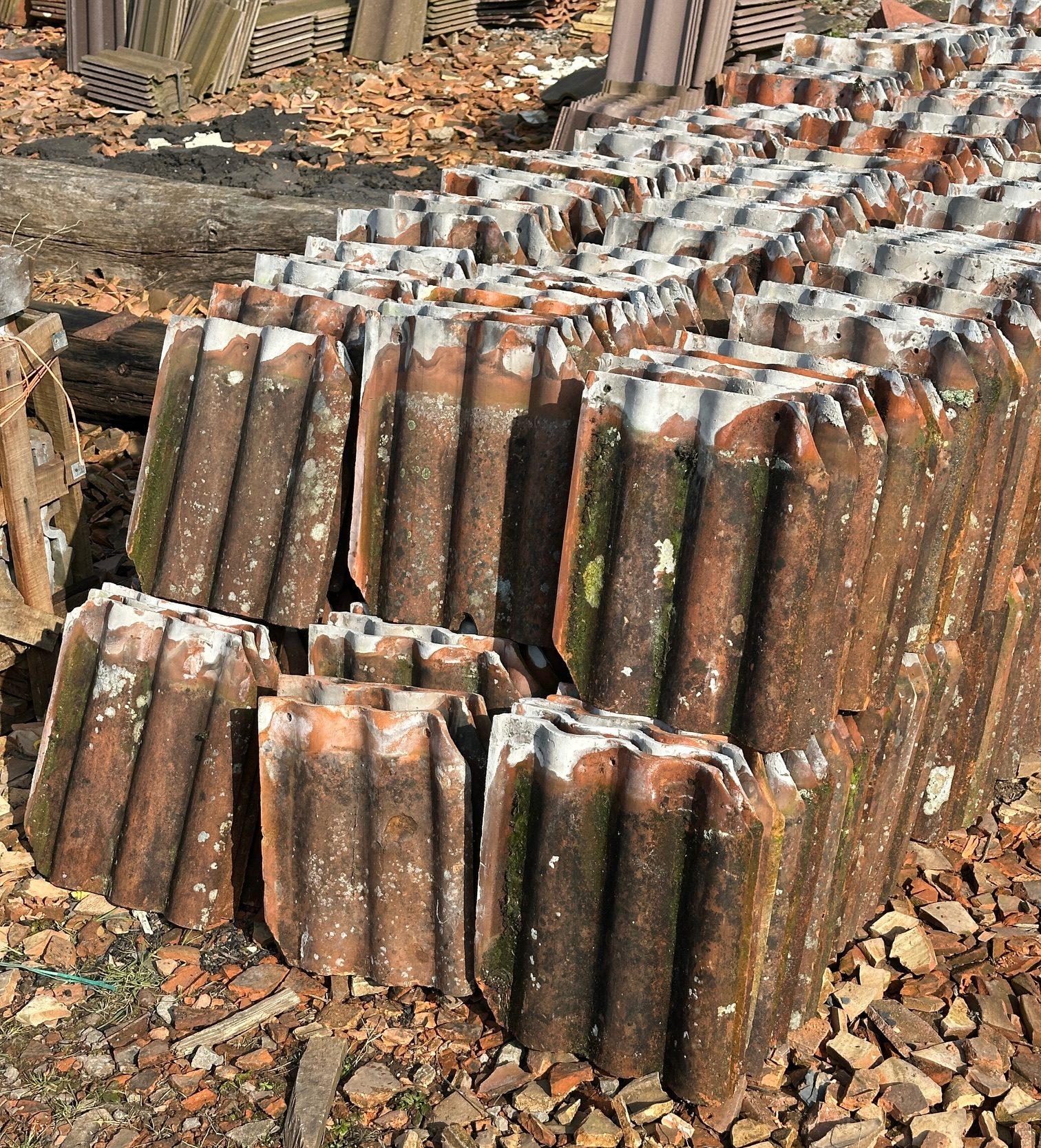 triple roman tiles - Wells Reclamation