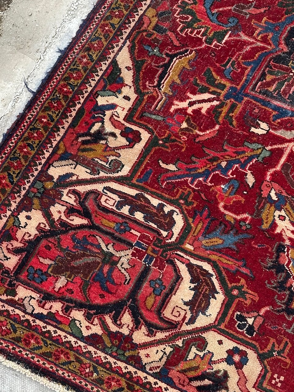 Reclamation Rugs antique persian rug - Wells Reclamation