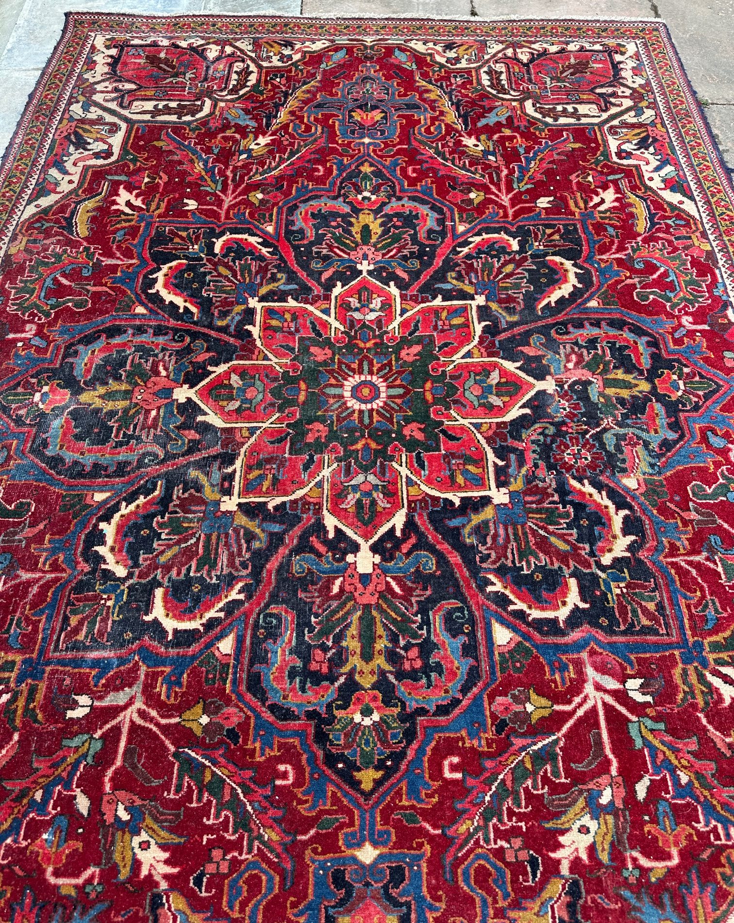 Reclamation Rugs antique persian rug - Wells Reclamation