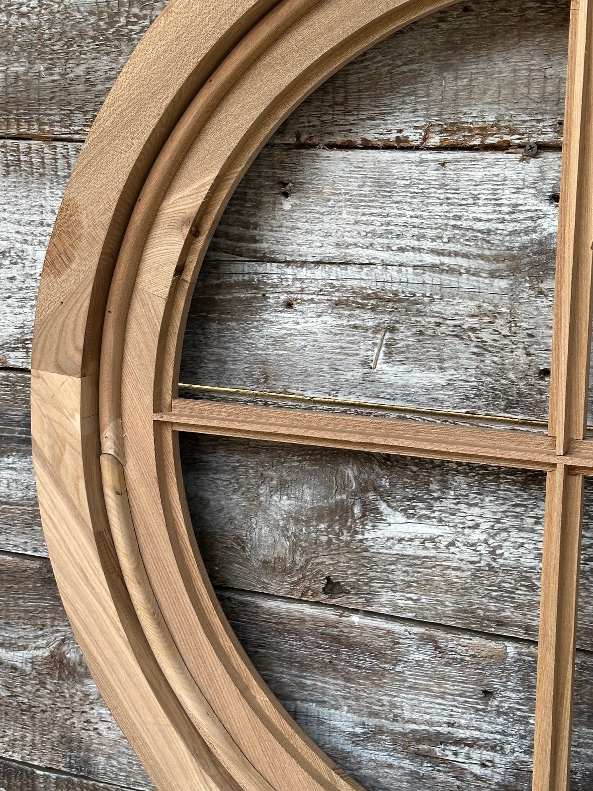 round oak window - Wells Reclamation