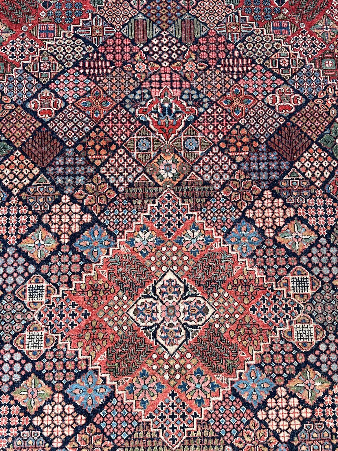 Wool Rug Eastern antique rug - Wells Reclamation