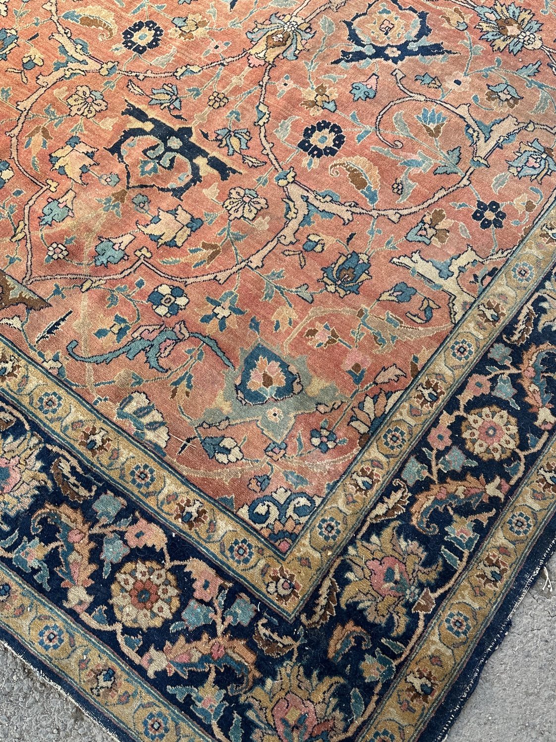 Reclamation Rugs antique rug - Wells Reclamation