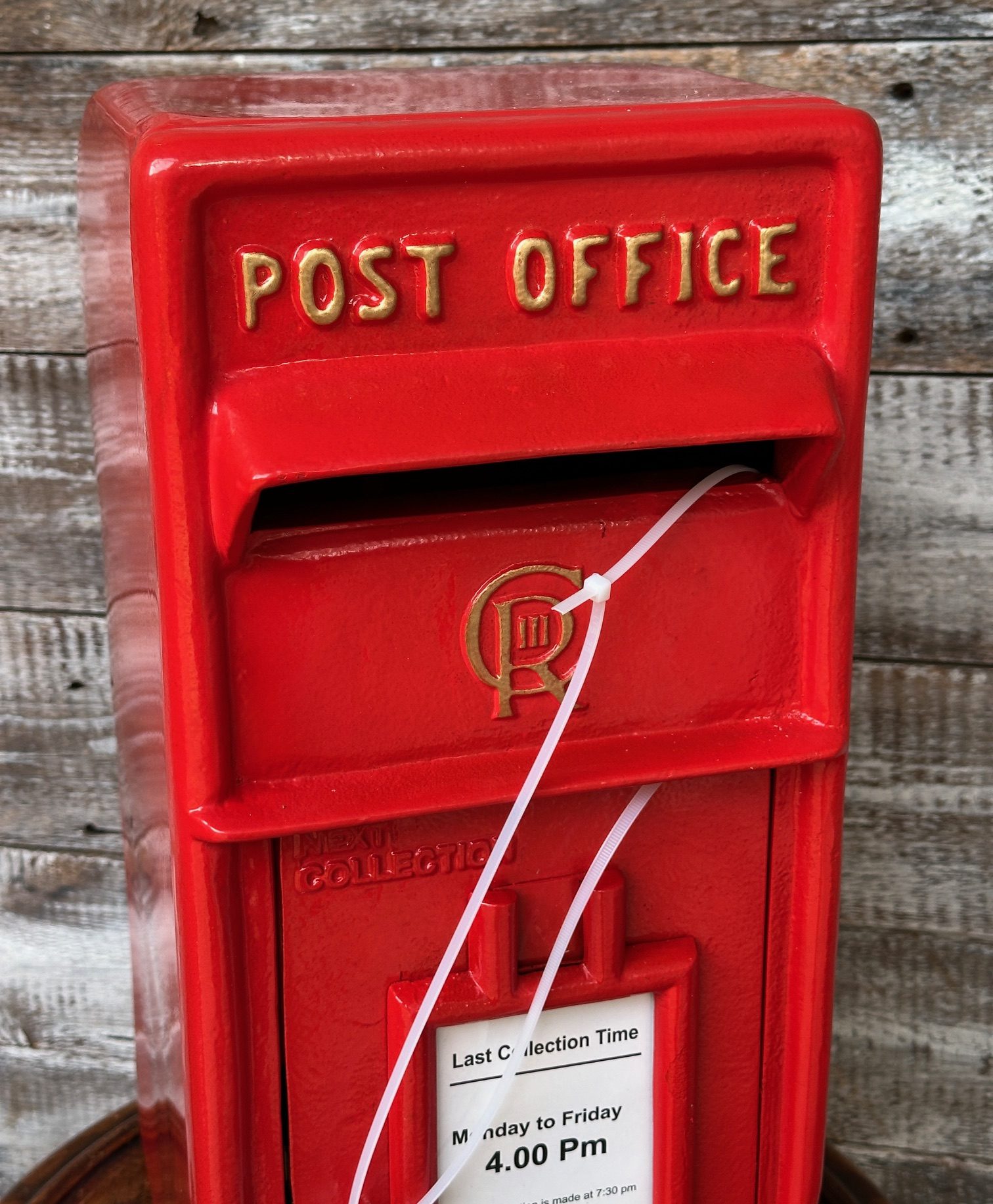 Postbox red postbox - Wells Reclamation