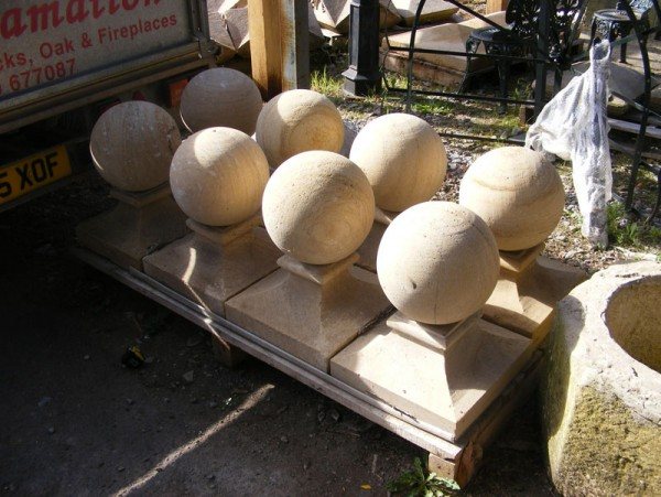 Stone Pier Caps Wells Reclamation