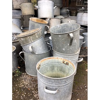 Reclaimed Galvanised Buckets
