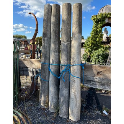 Reclaimed Antique Carved Granite Columns