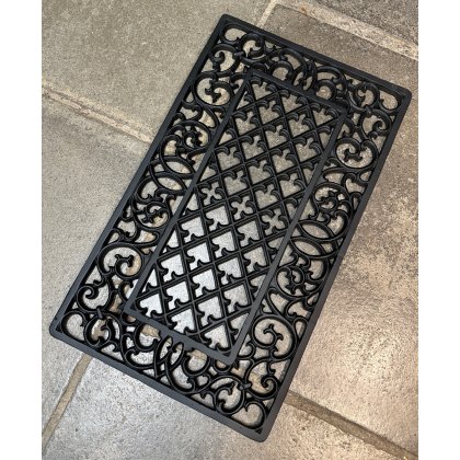 Gothic Cast Iron Door Mat