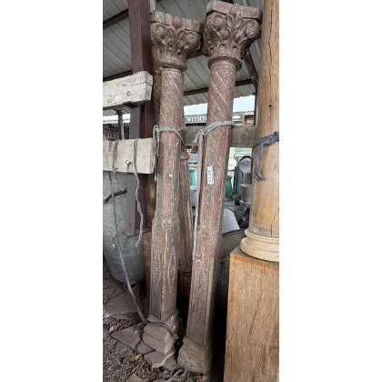 Reclaimed Rustic Teak Columns (12)