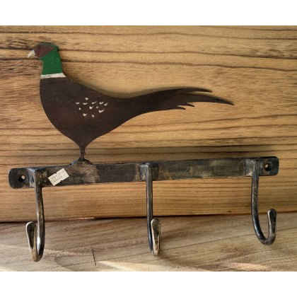Metal Pheasant Coat Hook Metal Pheasant Coat Hook