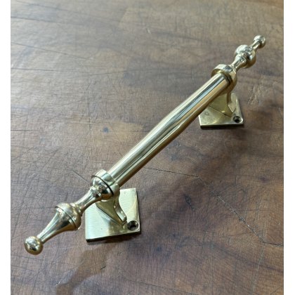 Pointed Solid Brass Door Handle