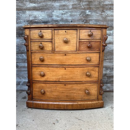 Unusual Large Antique Victorian Chest Of Drawers Unusual Large Antique Victorian Chest Of Drawers