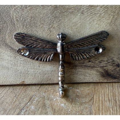 Rose Gold Dragonfly Coat Hook