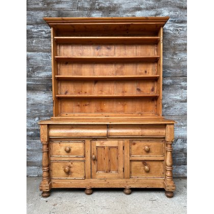 Rare & Beautiful Antique Country Pine Welsh Dresser