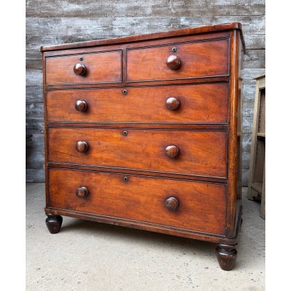 Wonderful Antique Mahogany Chest Of Drawers c1800