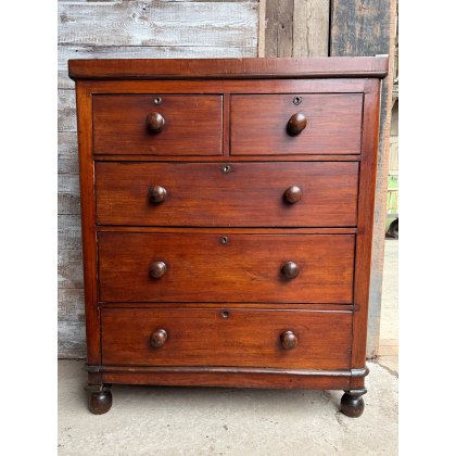 Antique Mahogany Chest Of Drawers